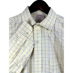 Brooks Brothers‎ Madison Non Iron Supima Cotton Check Dress Shirt 16-36